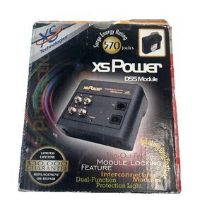 XS Technologies XS Power DSS Module Surge Protection System – 570 Joules Black
